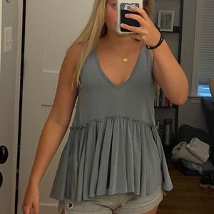 V-Neck Urban Outfitters flowy top Size XS